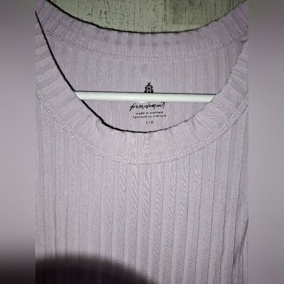 NWT Free People Blissed Out Ribbed Tank - Picture 9 of 13